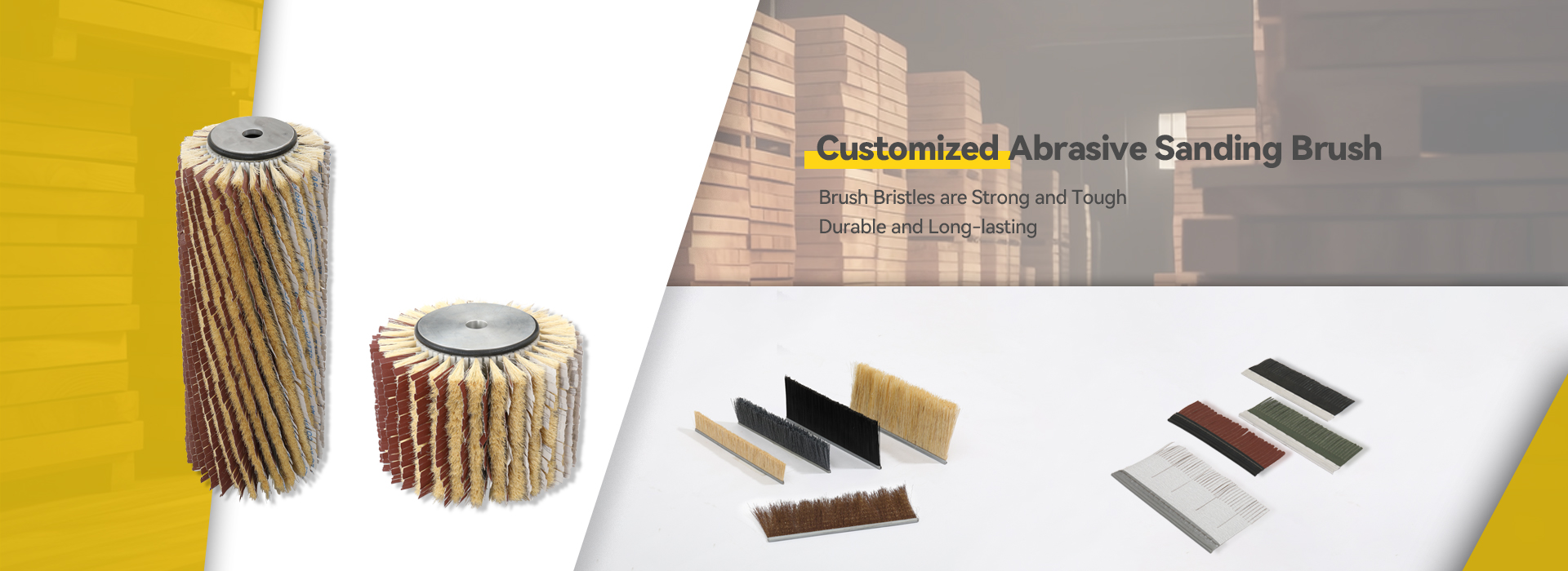 China Abrasive Sanding Brush Manufacture