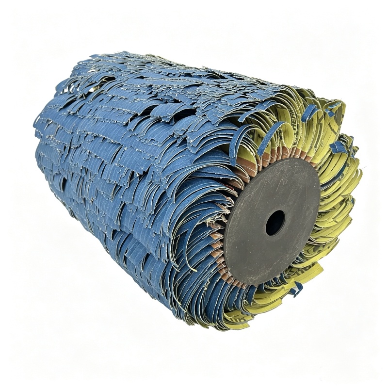 custom aluminum oxide sanding flap wheels