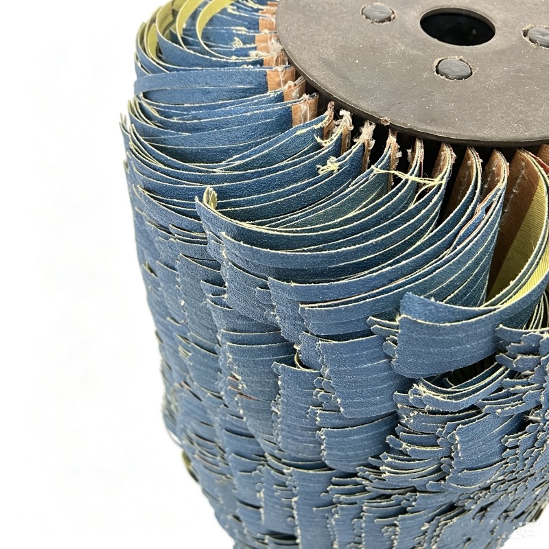 custom aluminum oxide sanding flap wheels details