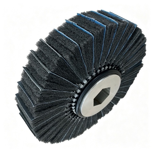 scouring pad & coated abrasive polishing roller for deburring