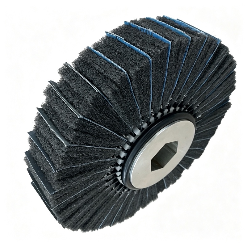 scouring pad & coated abrasive polishing roller for deburring