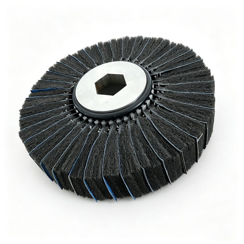 scouring pad & coated abrasive polishing roller for deburring details