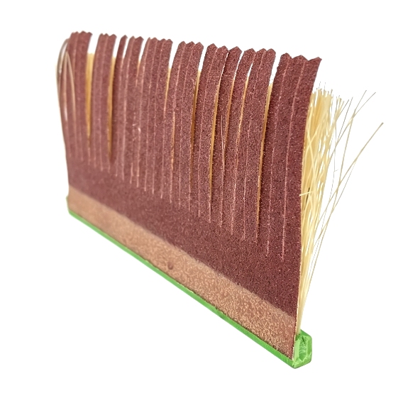 surface sanding strip brush for wood