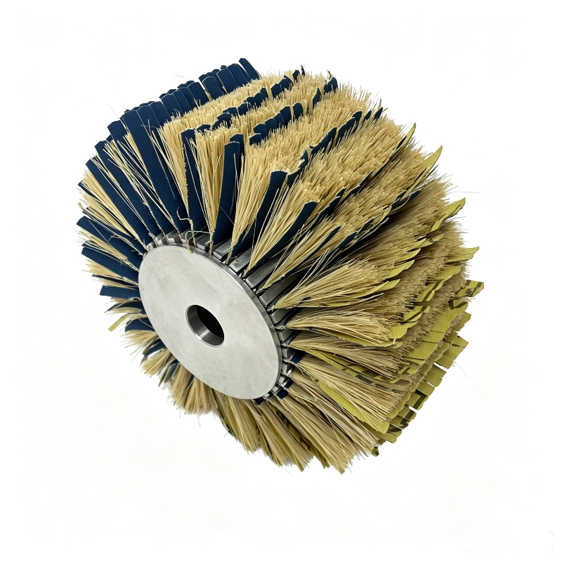 tampico fibre abrasive sanding brush roll