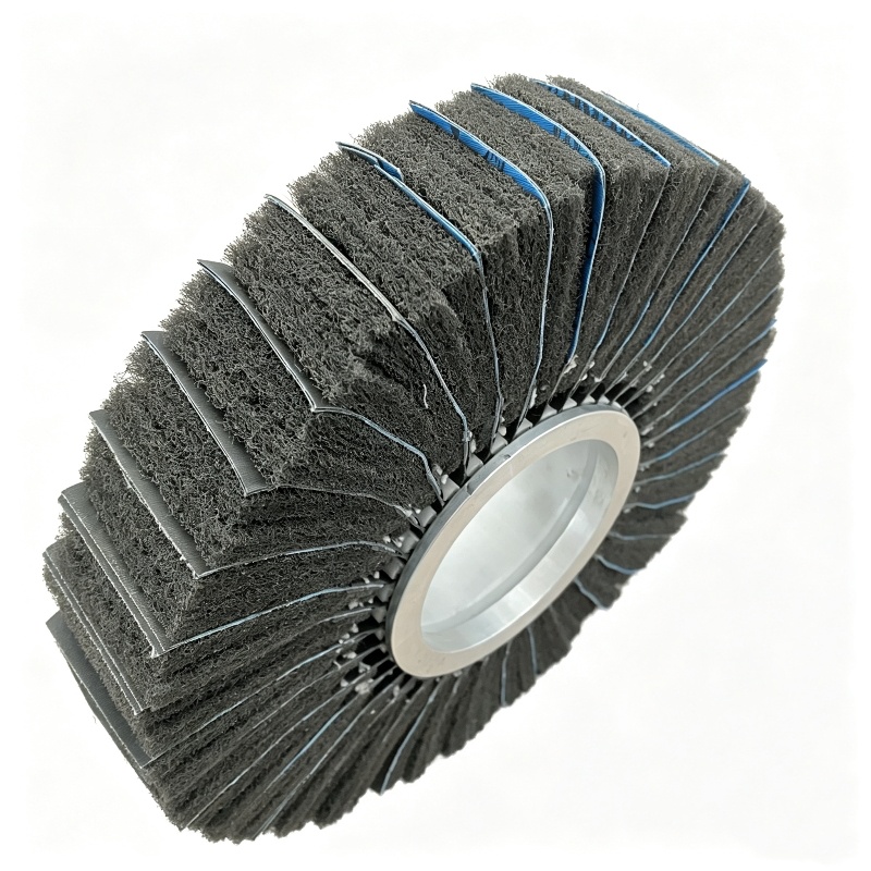 non-woven abrasive roller brush for fine polishing