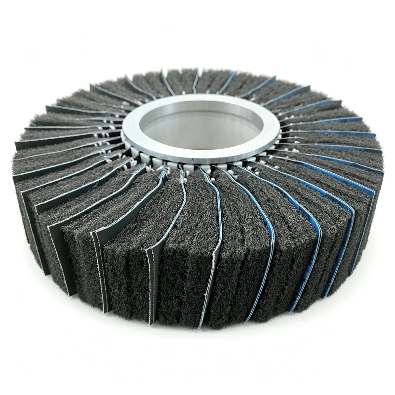 non-woven abrasive roller brush for fine polishing customizable