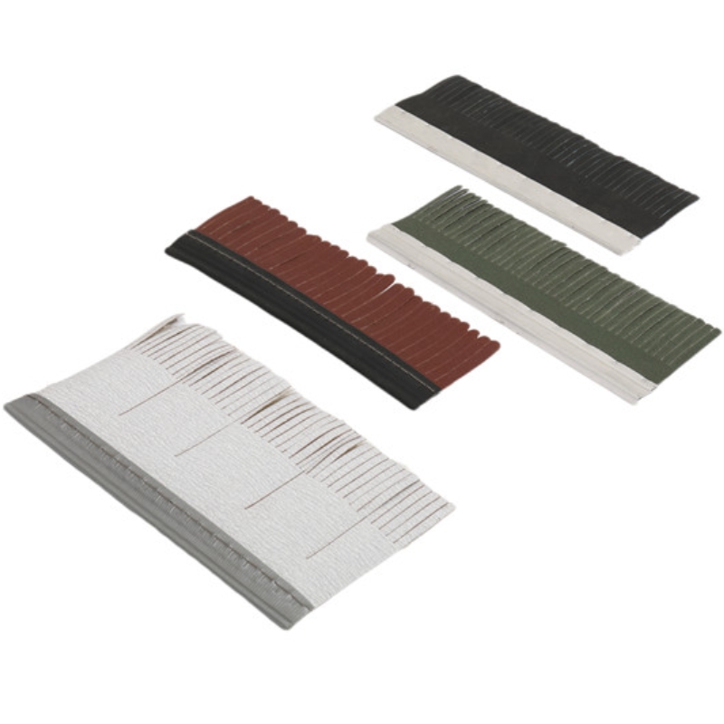 tampico & abrasive cloth sanding brush for woodworking deburring machine for multiple sizes